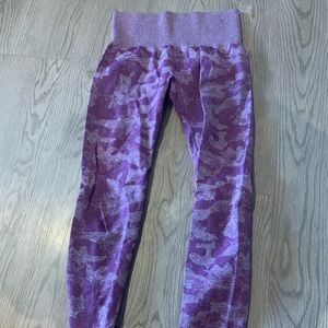 NVGTN Violet Camo Seamless leggings S